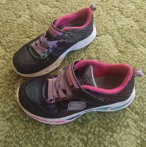 Used Little Girl Sketchers Tennis Shoes
